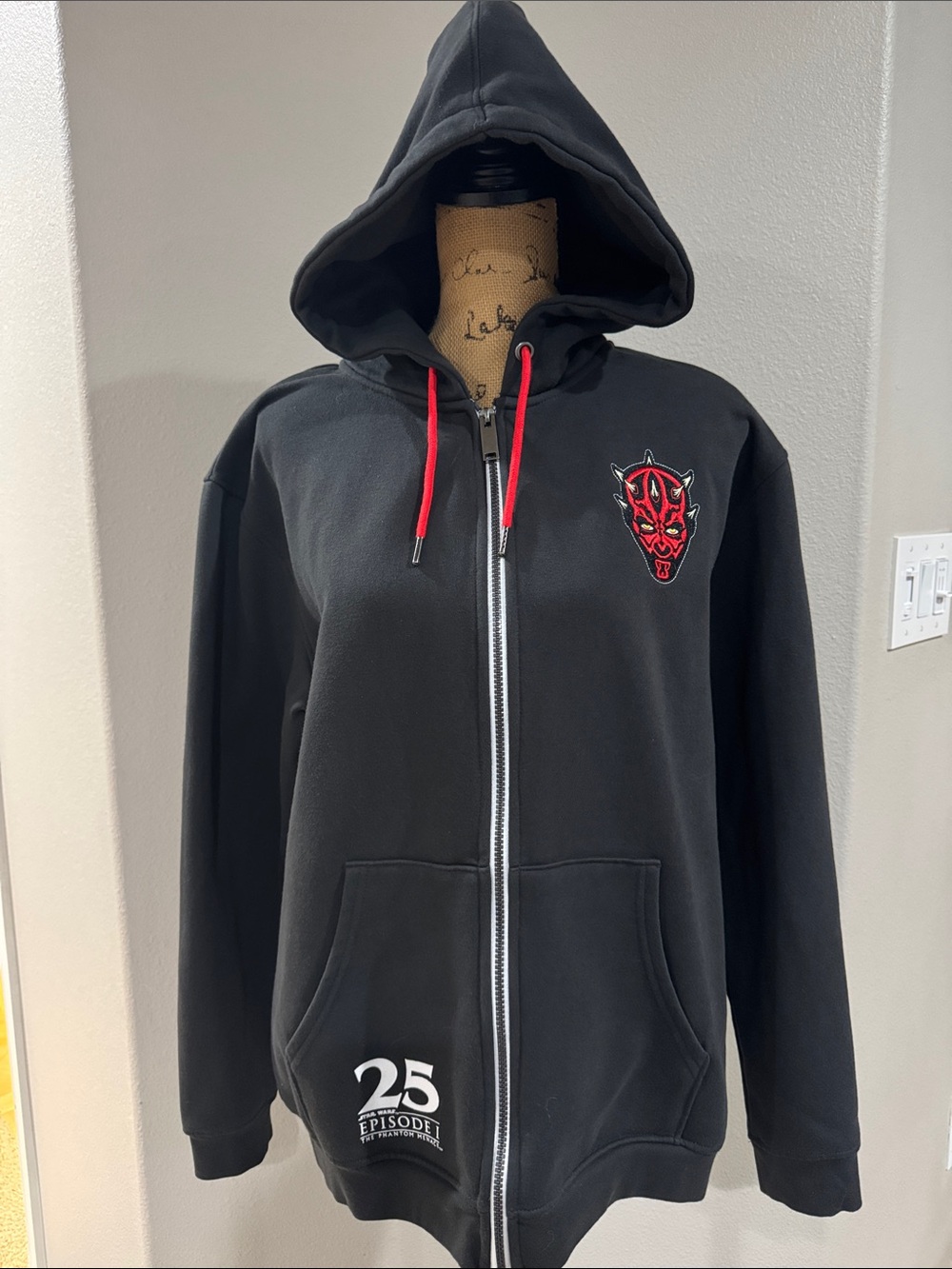 Star Wars Phantom Menace 25th Anniversary Hoodie